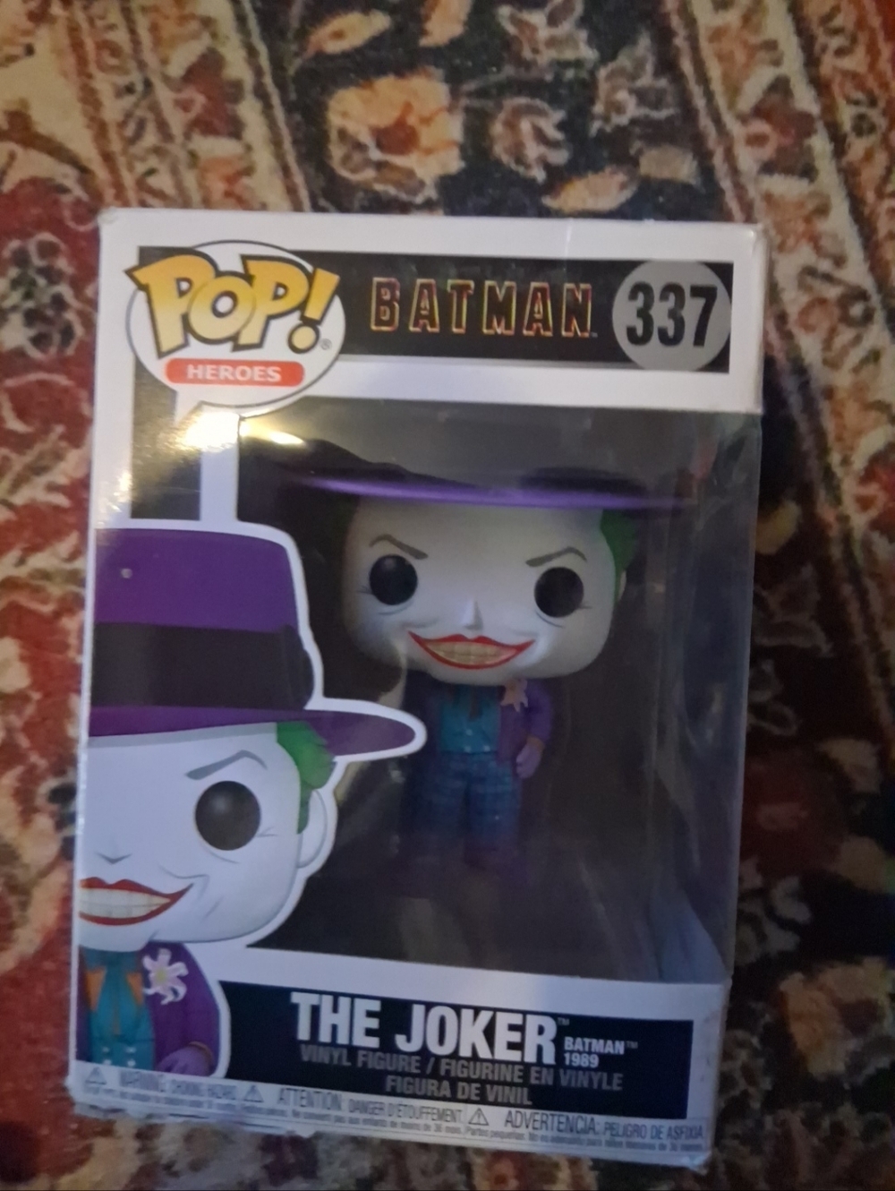 Funko Pop! Batman The Joker #337 Purple, Green & Blue Vinyl Figure